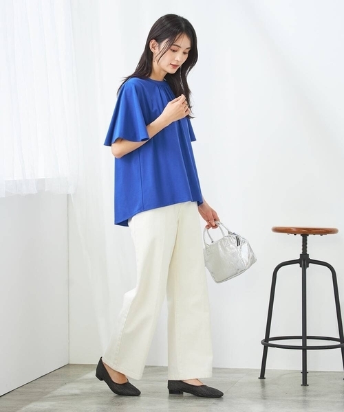 a.v.v(アーヴェヴェ)の「メッシュパンプス(パンプス・レディース・ベージュ/ブラック・24.5/23.5)」の22枚目の写真