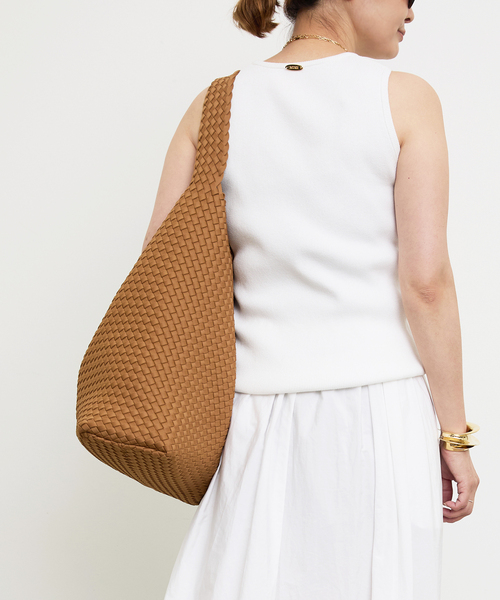 Deuxieme Classe(ドゥーズィエムクラス)の「【NAGHEDI/ナゲディ】Nomad Large Hobo(ショルダーバッグ・レディース・ウッド・FREE)」の9枚目の写真