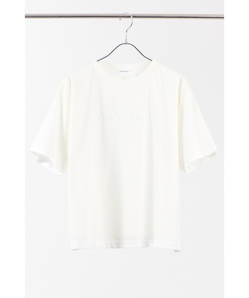 tシャツ 「 AGAWD / アガウド 」Sheer Logo Tee / シアーロゴTシャツ　 レディース メンズ AGAWD / アガウド 】Sheer Logo Tee / シアーロゴTシャツ ☆（T