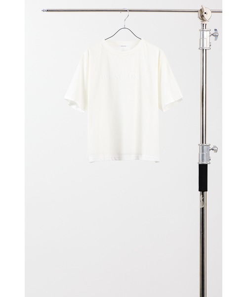 tシャツ 「 AGAWD / アガウド 」Sheer Logo Tee / シアーロゴTシャツ　 レディース メンズ AGAWD / アガウド 】Sheer Logo Tee / シアーロゴTシャツ ☆（T