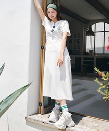 LERASE（レラーズ）の「エンブレムサイドレースアップロングワンピース（ワンピース）」