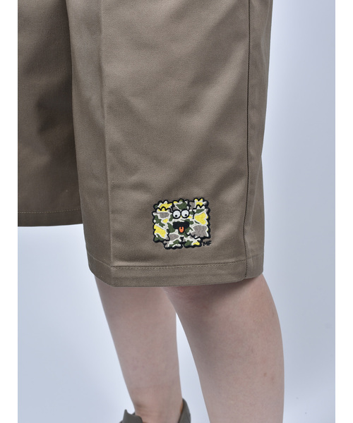 Import & Select（インポートアンドセレクト）の「【Nevernotworking】モンスターワンポイント刺繍ツイルショートパンツ ショーツ ハーフパンツ（その他パンツ・メンズ・ブラック/ベージュ・3/2）」の13枚目の写真