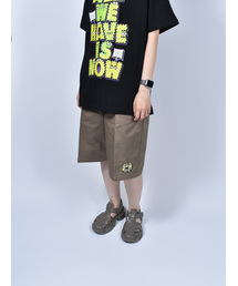 Import & Select（インポートアンドセレクト）の「【Nevernotworking】モンスターワンポイント刺繍ツイルショートパンツ ショーツ ハーフパンツ（その他パンツ）」