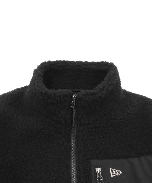 NEW ERA（ニューエラ）の「ニューエラ ブルゾン ボア ボックスロゴ（ブルゾン・メンズ・ブラウン/ブラック・XXL/XL/L/M/S）」の13枚目の写真