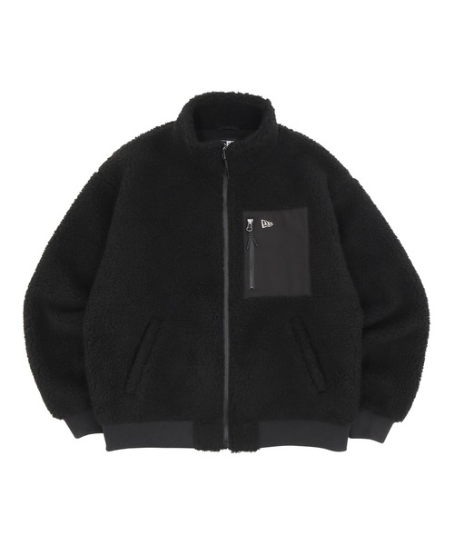 NEW ERA（ニューエラ）の「ニューエラ ブルゾン ボア ボックスロゴ（ブルゾン・メンズ・ブラウン/ブラック・XXL/XL/L/M/S）」の10枚目の写真