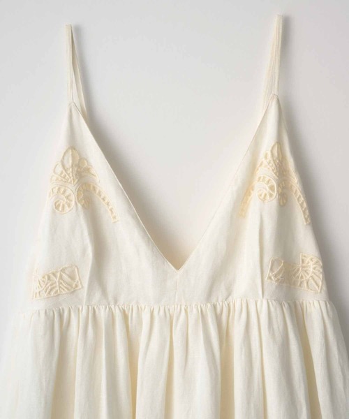 crinkle crinkle crinkle】cutwork cami onepiece/カットワーク