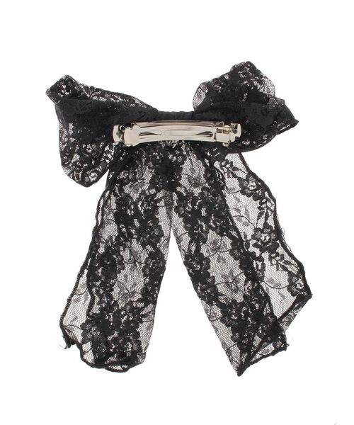 RESEXXY(リゼクシー)の「レースリボンバレッタ(バレッタ/ヘアクリップ・レディース・ホワイト/ブラック・FREE)」の15枚目の写真