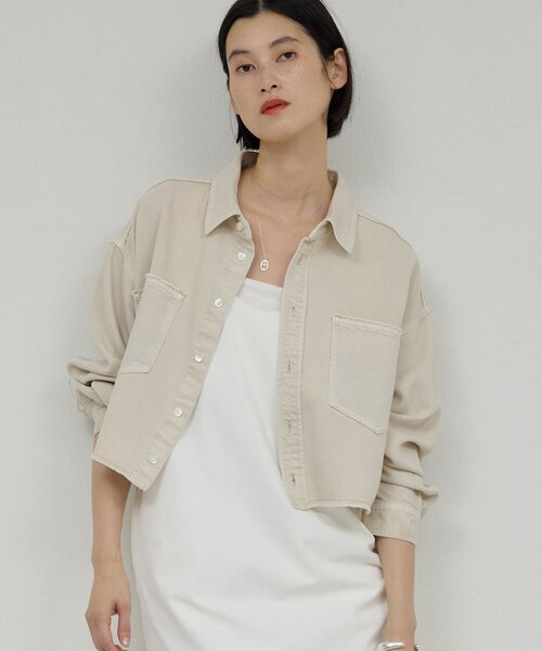 セール】【セットアップ対応】リヨセルショートシャツ（シャツ