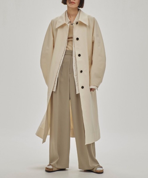 TODAYFUL（トゥデイフル）の「TODAYFUL Tuck Wide Trousers 12510706（スラックス・レディース・ブラック/グリーン/ブラウン・36/38）」の14枚目の写真