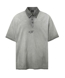 Theater code（シアターコード）の「Snap Button Polo T-Shirt / スナップボタンポロシャツ（ポロシャツ）」