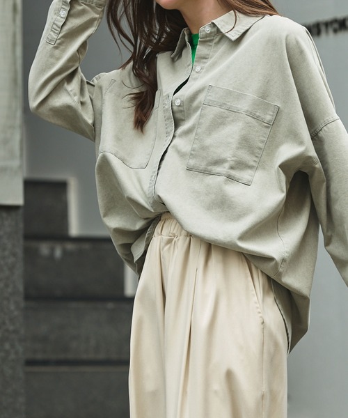 THE CRAFT CREW PRODUCTS（ザクラフトクループロダクツ）の「リネンタッチリラックス コクーンカーブ ワイドイージーパンツ【THE CRAFT CREW PRODUCTS】（その他パンツ・レディース・ブラウン/アイボリー/チャコールグレー/ブラック・L/M）」の11枚目の写真