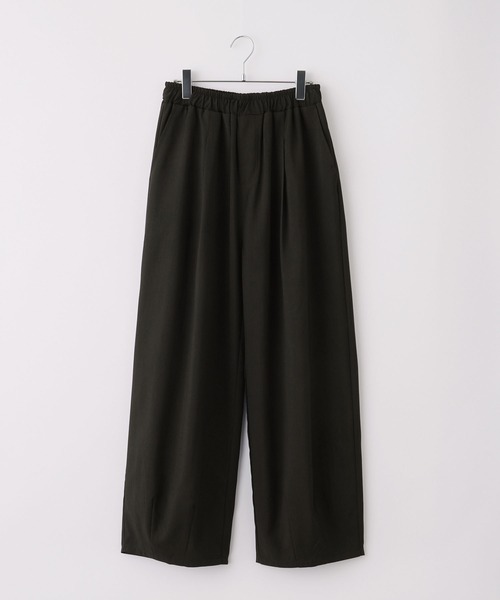 THE CRAFT CREW PRODUCTS（ザクラフトクループロダクツ）の「リネンタッチリラックス コクーンカーブ ワイドイージーパンツ【THE CRAFT CREW PRODUCTS】（その他パンツ・レディース・ブラウン/アイボリー/チャコールグレー/ブラック・L/M）」の18枚目の写真