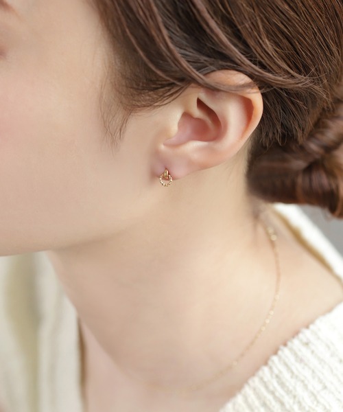 サークルピアス[K10]（ピアス（両耳用））｜ANEMONE（アネモネ）の 