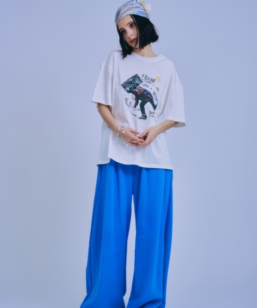 Good Time Apartment(グッドタイムアパートメント)の「【Good Time Apartment】【キッズサイズ有り】HIP HOP "4" ELEMENTS T-SHIRT(Tシャツ/カットソー・レディース・ホワイト・S/M/L/XL/150)」の19枚目の写真