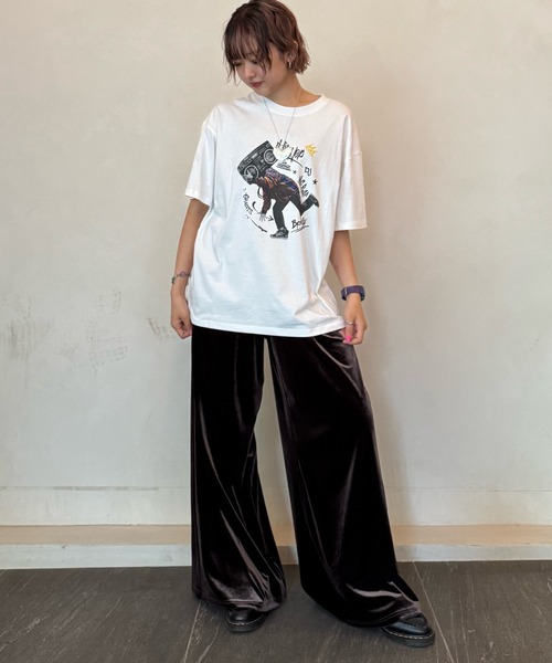 Good Time Apartment(グッドタイムアパートメント)の「【Good Time Apartment】【キッズサイズ有り】HIP HOP "4" ELEMENTS T-SHIRT(Tシャツ/カットソー・レディース・ホワイト・S/M/L/XL/150)」の8枚目の写真