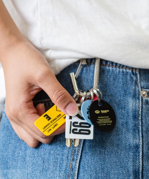 Detail(ディテール)の「CANDY DESIGN & WORKS キャンディデザイン&ワークス Analog Hunter Price Tag Key Plate アナログ ハンター プライス タグ キー プレート キーリング(キーホルダー・レディース・その他・FREE)」の7枚目の写真