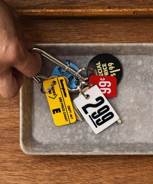Detail(ディテール)の「CANDY DESIGN & WORKS キャンディデザイン&ワークス Analog Hunter Price Tag Key Plate アナログ ハンター プライス タグ キー プレート キーリング(キーホルダー・レディース・その他・FREE)」の8枚目の写真