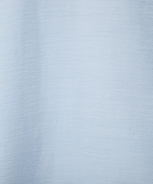 NOLLEY’S Sophi（ノーリーズソフィ）の「シアーラッフルノースリーブブラウス（シャツ/ブラウス・レディース・ブラック/オフホワイト/サックスブルー・38/36）」の4枚目の写真