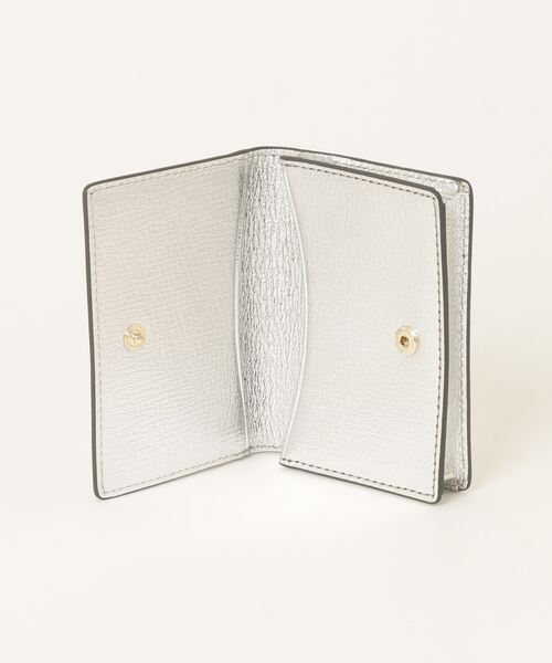 ANYA HINDMARCH(アニヤハインドマーチ)の「ANYA HINDMARCH Business Card Case Eyes in Metallic Capra アニヤハインドマーチ ピーピング アイズ カードケース(カードケース・レディース・シルバー・FREE)」の10枚目の写真