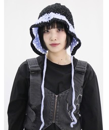 L.H.P | neuron/ニュウロン/フラワーフード帽(ハット)