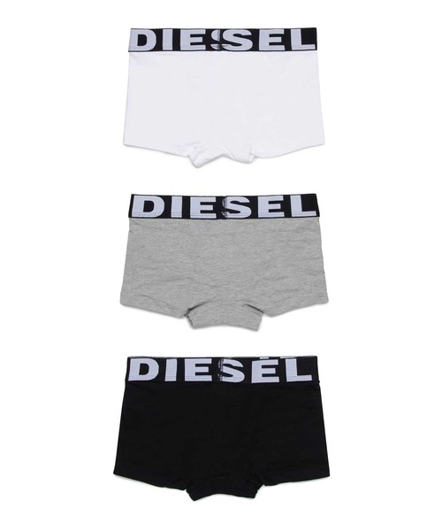 DIESEL KIDS（ディーゼルキッズ）の「DIESEL（ディーゼル）Kids & Junior ボクサーパンツ3枚セット（ボクサーパンツ・キッズ・グレー/ブラック/ホワイト・16Y/4Y/6Y/8Y/10Y/12Y/14Y）」の5枚目の写真