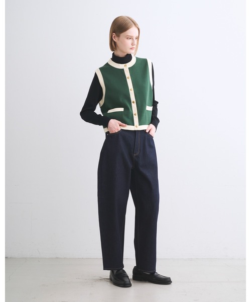 Traditional Weatherwear（トラディショナルウェザーウェア）の「ARKLEY VS KNIT（ニット/セーター・レディース・グレー系その他/ブラック系その他/ネイビー系・S）」の4枚目の写真