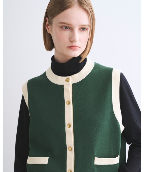 Traditional Weatherwear（トラディショナルウェザーウェア）の「ARKLEY VS KNIT（ニット/セーター・レディース・グレー系その他/ブラック系その他/ネイビー系・S）」の7枚目の写真