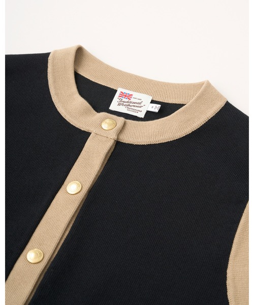 Traditional Weatherwear（トラディショナルウェザーウェア）の「ARKLEY VS KNIT（ニット/セーター・レディース・グレー系その他/ブラック系その他/ネイビー系・S）」の8枚目の写真