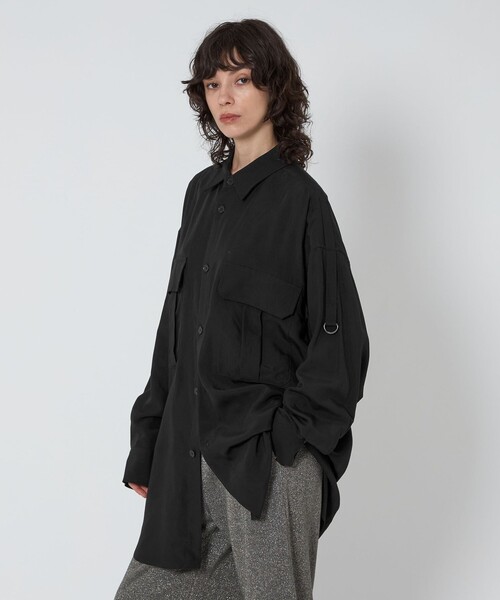 ASTRAET＞2ポケット ソデターンアップシャツ UNISEX（シャツ