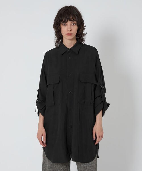 【新品未使用品】ASTRAET アストラット　ラップ ベルト シャツ ASTRAET（アストラット）の「＜ASTRAET（アストラット）＞ラップ