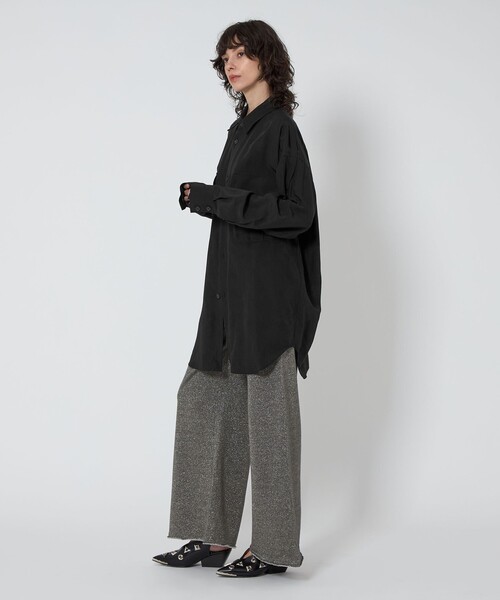 ASTRAET＞2ポケット ソデターンアップシャツ UNISEX（シャツ