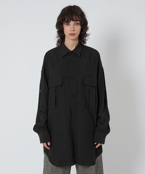 ASTRAET>2ポケット ソデターンアップシャツ UNISEX(シャツ ASTRAET>2ポケット ソデターンアップシャツ UNISEX(シャツ