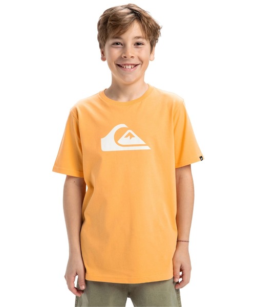 Quiksilver(クイックシルバー)の「EV COMP LOGO SS YTH/クイックシルバーキッズロゴフロントプリント半袖Tシャツ(Tシャツ/カットソー・キッズ・ホワイト/グリーン/ブルー/オレンジ/ブラック/オレンジ系その他/ホワイト系その他・150/130/160/140)」の7枚目の写真