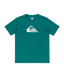 Quiksilver（クイックシルバー）の「EV COMP LOGO SS YTH/クイックシルバーキッズロゴフロントプリント半袖Tシャツ（Tシャツ/カットソー）」