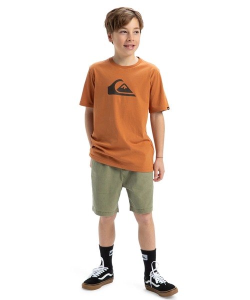 Quiksilver(クイックシルバー)の「EV COMP LOGO SS YTH/クイックシルバーキッズロゴフロントプリント半袖Tシャツ(Tシャツ/カットソー・キッズ・ホワイト/グリーン/ブルー/オレンジ/ブラック/オレンジ系その他/ホワイト系その他・150/130/160/140)」の11枚目の写真