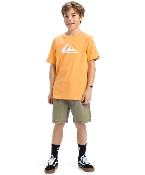 Quiksilver(クイックシルバー)の「EV COMP LOGO SS YTH/クイックシルバーキッズロゴフロントプリント半袖Tシャツ(Tシャツ/カットソー・キッズ・ホワイト/グリーン/ブルー/オレンジ/ブラック/オレンジ系その他/ホワイト系その他・150/130/160/140)」の21枚目の写真