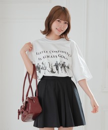 オーバーサイズプリントTシャツ
