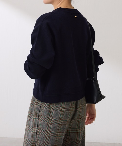 スウェットライクスキッパーカーディガン/WEB限定（カーディガン