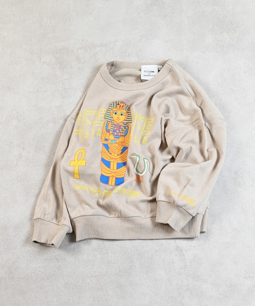 大人の図鑑(R)】別注 古代エジプトトレーナー（スウェット）｜MARKEY'S