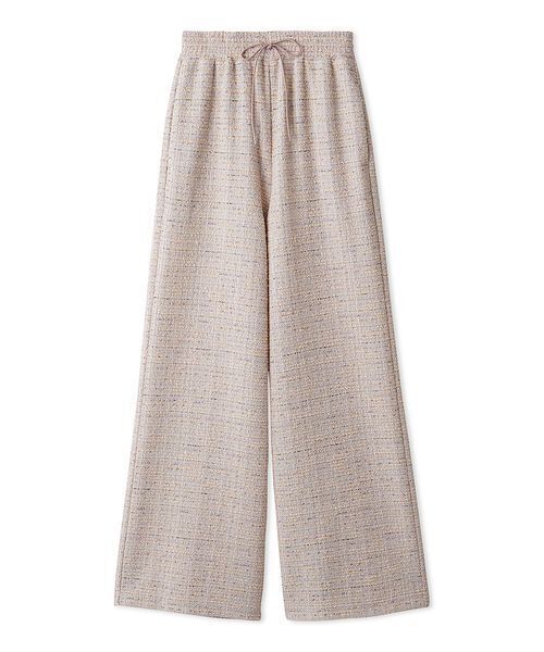 未使用 未着 LILY BROWN リリーブラウン ツイードワイドパンツ WEB限定00サイズ】カットツイードパンツ（その他パンツ）｜LILY