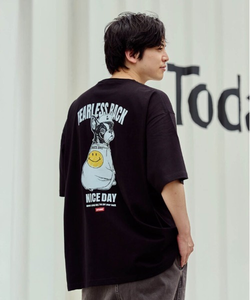 Leyline(レイライン)の「【Leyline】Fearless back tee(Tシャツ/カットソー・メンズ・ブラック・LARGE/X-LARGE)」の1枚目の写真