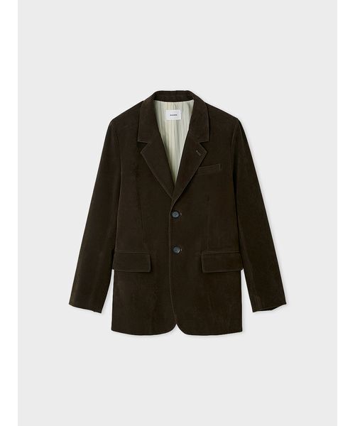 MIESROHE（ミースロエ）の「ヴィンテージライクシングルJK（テーラードジャケット・レディース・ブラック/ベージュ/ブラウン・0/1）」の9枚目の写真