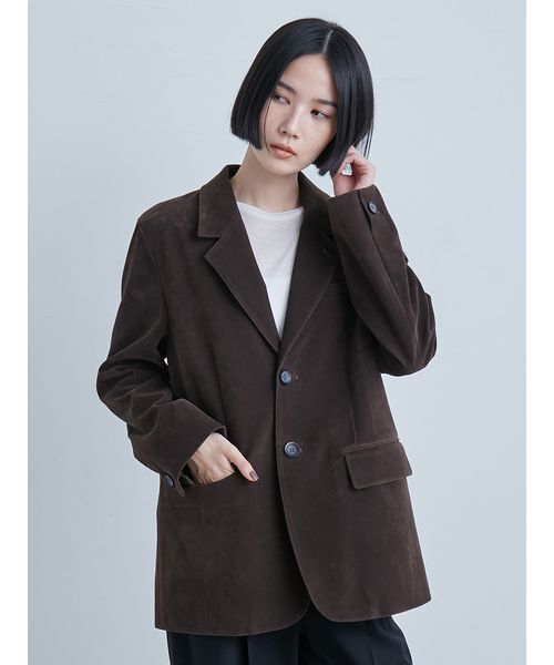 【MIESROHE】2025AW ヴィンテージライクシングルジャケット セール】ヴィンテージライクシングルJK（テーラードジャケット