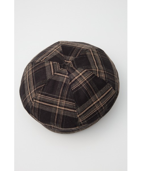 rienda（リエンダ）の「ニュアンスベレー 秋服（ハンチング/ベレー帽・レディース・ブラック系その他/グレー・FREE）」の7枚目の写真