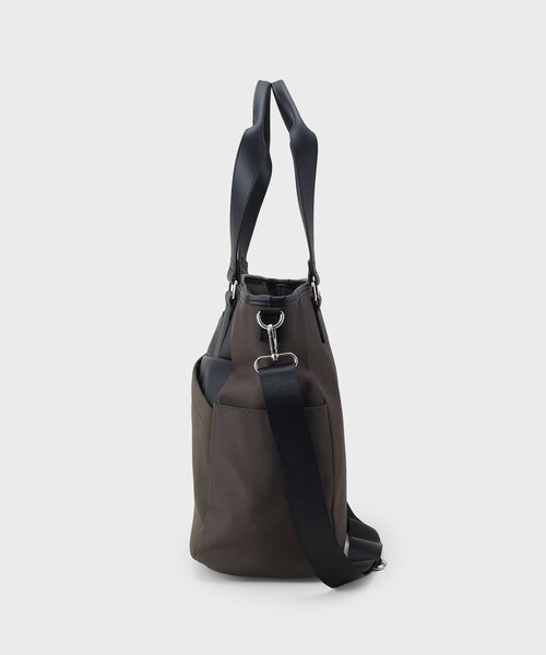 THE SHOP TK （ザ ショップ ティーケー ）の「2WAY切替トートバッグ（トートバッグ・メンズ・ネイビー/ブラウン系その他/ブラック・00）」の17枚目の写真