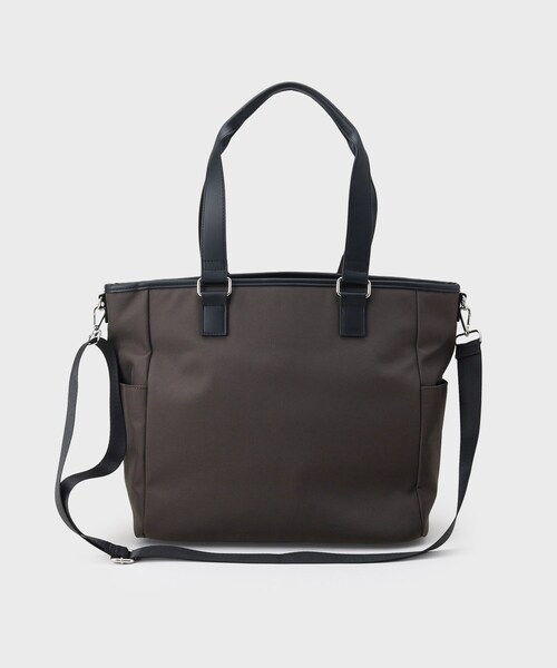 THE SHOP TK （ザ ショップ ティーケー ）の「2WAY切替トートバッグ（トートバッグ・メンズ・ネイビー/ブラウン系その他/ブラック・00）」の18枚目の写真