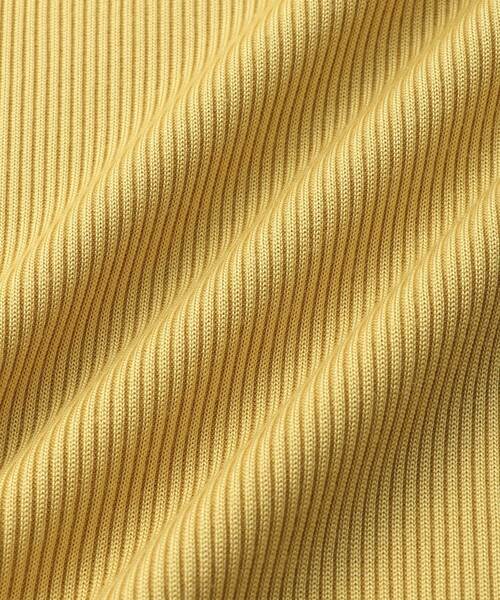 Saturdays NYC(サタデーズ ニューヨークシティ )の「Devin Rib Poloshirt(ポロシャツ・レディース・ブラック/イエロー/オフホワイト・S/M/L)」の22枚目の写真