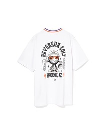 DEVEREUX GOLF（デヴァローゴルフ）の「ARIZONAアクティブリブモックネックTEE（Tシャツ/カットソー）」