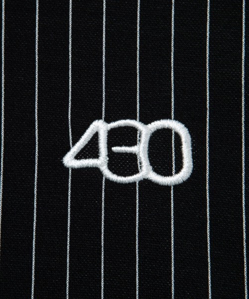 430（フォーサーティ）の「mpa3890-STRIPE P-O PARKA プルオーバーパーカー(25-149)（パーカー・メンズ・グレー/ブラック/ネイビー・3/2/1/0）」の9枚目の写真