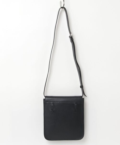 YArKA（ヤーカ）の「【YArKA/ヤーカ】real leather Flap 2way bag [paqi2] / フラップ2ウェイバッグ（ショルダーバッグ・メンズ・ブラック・FREE）」の15枚目の写真